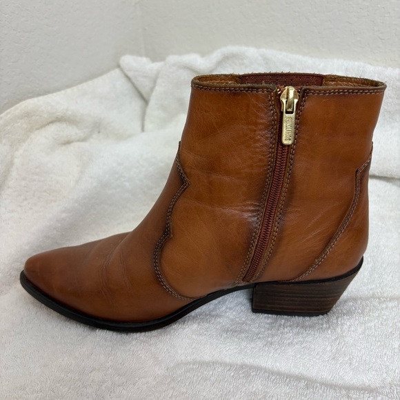 Picolino: women’s Brown Leather Ankle Boots - Picture 5 of 10